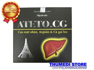 ATETO_CG – Tăng cường chức năng gan, giải độc gan, bảo vệ gan