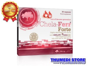 Chela Ferr Forte – Bổ sung sắt cho bà bầu, phụ nữ cho con bú và người thiếu máu