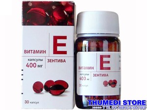 Vitamin E Zentiva 400 – Cách làm đẹp da, ngăn ngừa lão hóa, chống khô da
