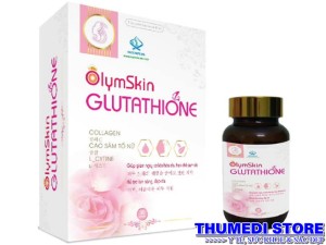 Olym skin glutathione – Hỗ trợ cân bằng nội tiết tố nữ giới, giúp làm trắng da