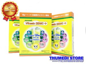 Vitamin Genki + Sản phẩm hỗ trợ trẻ ăn ngon, tăng cường sức khỏe