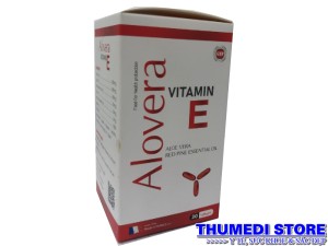 Alovera Vitamin E – Viên uống làm đẹp da giúp da sáng mịn hồng hào